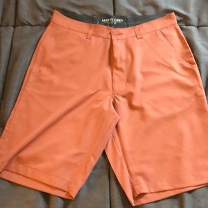 Matte Grey (Brand) Golf Shorts